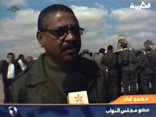 الوفد البرلماني يزورالقاعدة الجوية الرابعة بالعيون