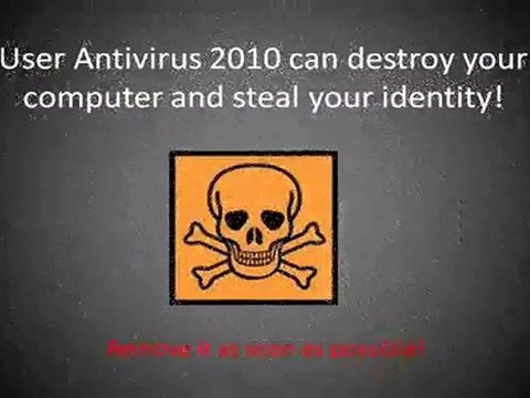 How To Remove User Antivirus 2010 - User Antivirus 2010 Remo
