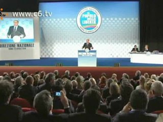 Berlusconi a Fini 'o uomo politico o presidente della Camera