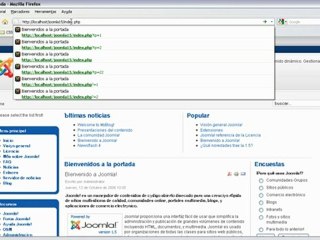 Creando un Menú desplegable para Joomla 1.5