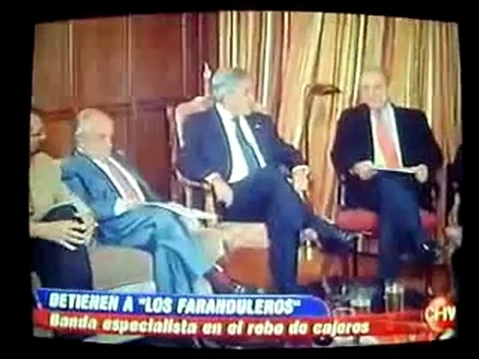 Piñera y "la Banda Los Faranduleros"