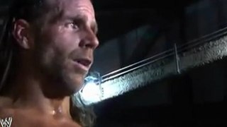 Shawn Michaels Backstage after Wrestlemania 26