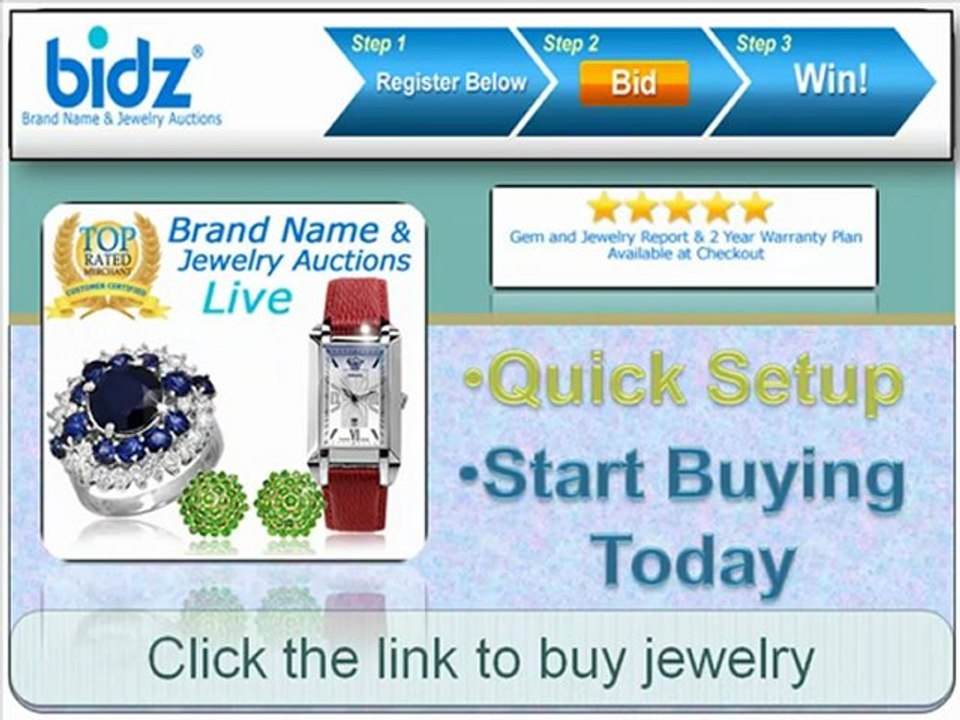 Online Bidz Jewelry