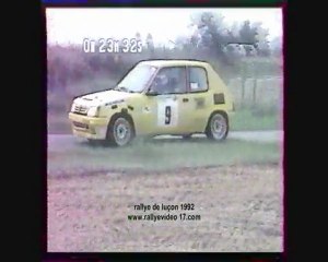 rallye de luçon 1992