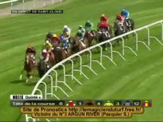 Vidéo Quinté a saint-cloud  PRIX DU BEARN