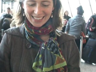 Etats-Unis: les voyageurs heureux de rentrer en France