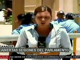 Reanuda actividad el Congreso de Nicaragua