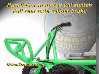 Go-Ped Trail Ripper Quad TRQ46 Go-Cart
