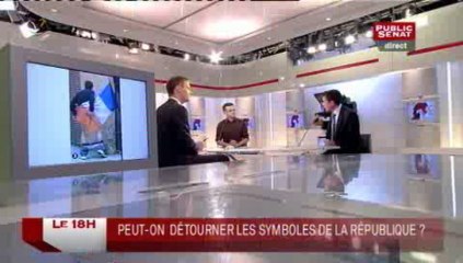 Le 18h,Pascale Joannin, Guillaume Didier, Charb et Jean-Yves Camus