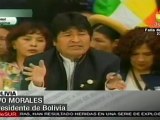 Evo Morales pide medidas concretas en defensa de la Tierra