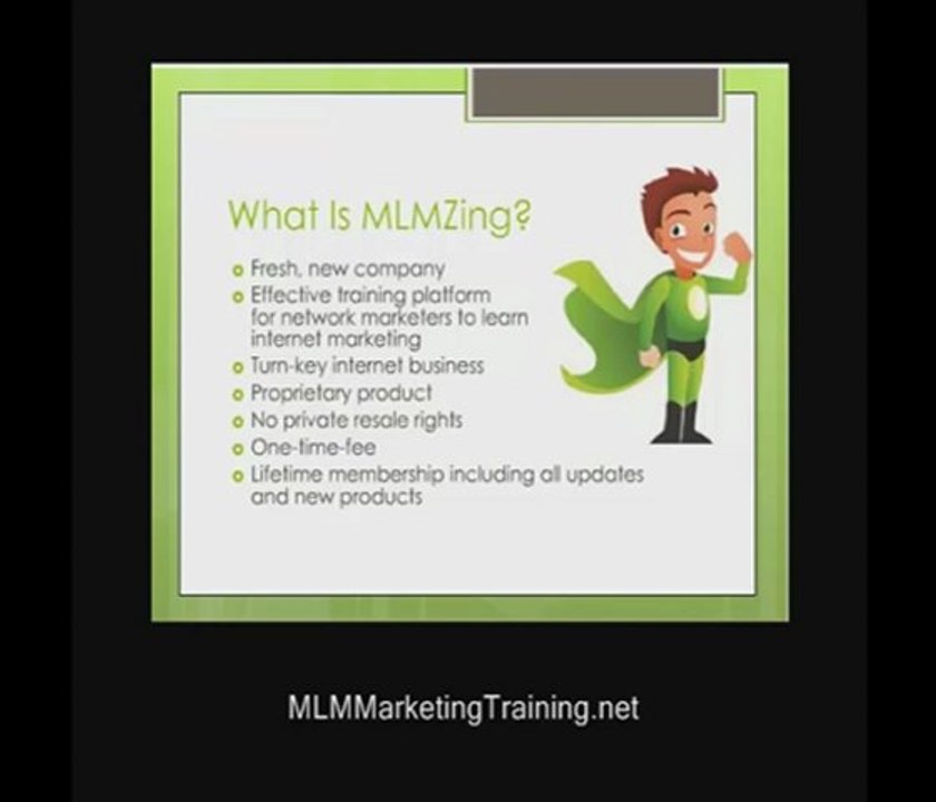MLM Training New MLM Zing The SECRET is OUT Part 1