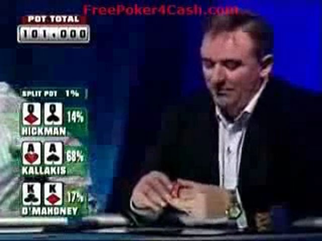 Funny Poker Hand AA KK QQ! Must watch