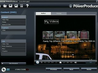 CyberLink PowerProducer 5 - 03 - Menus de disque
