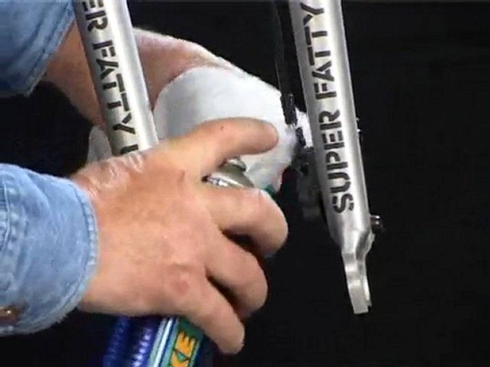 Lubrification après nettoyage d'un vélo