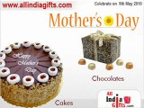 Send Mothers Day Gifts to India and Worldwide