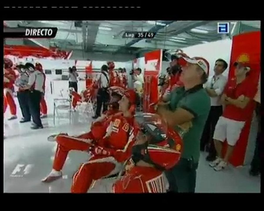 GP BAHRAIN 2010 - Fernando Alonso tribute