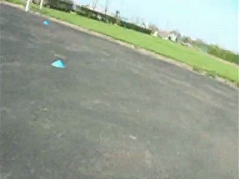 karting test camera sur un circuit maison de 227 m