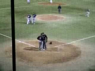 Fordham Baseball Player Goes Airborn