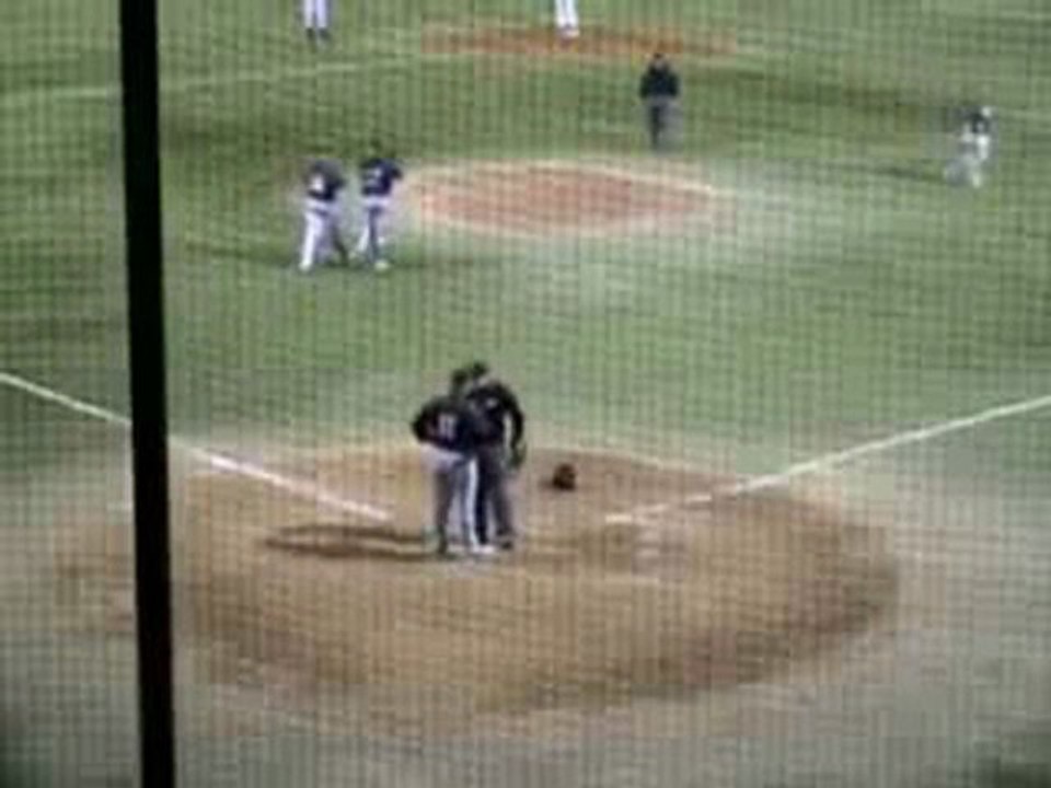 Fordham Baseball Player Goes Airborn