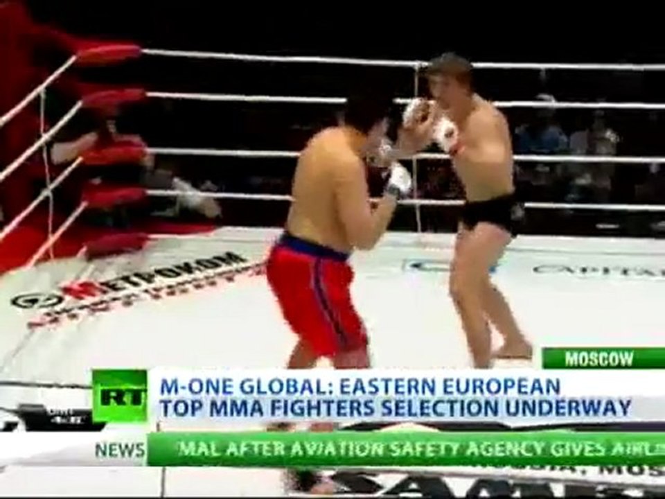 Fedor And Van Damme At M-1 Selection
