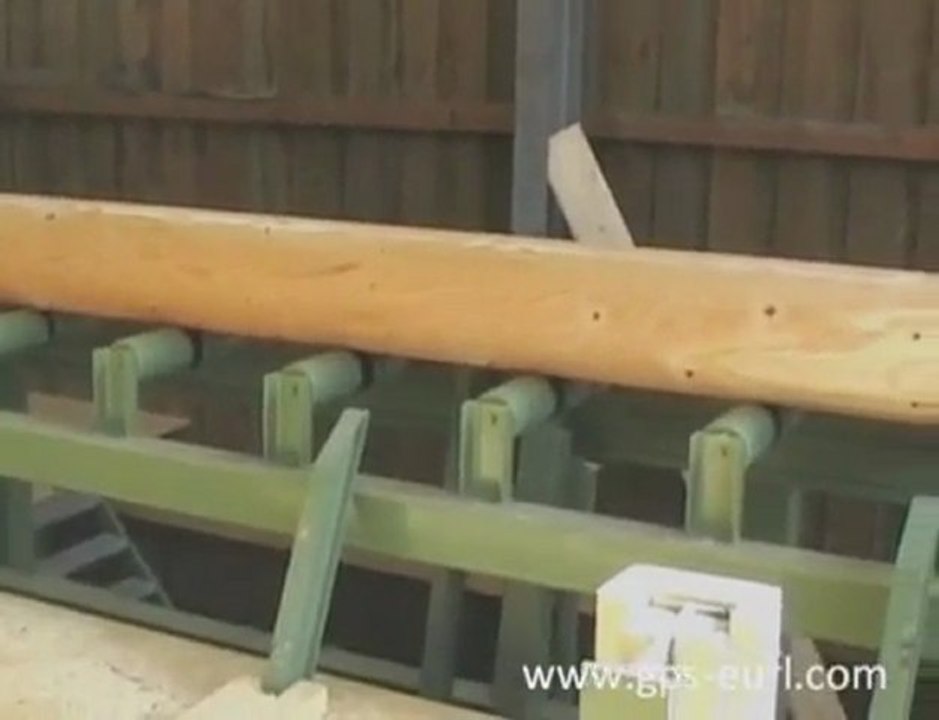 Fraiseuse bois ronds la plus grosse d'Europe OSWALD GPS EURL