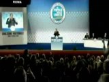 Roma - Pdl, Berlusconi contro Fini, lite in diretta