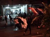 Thaïlande: heurts violents dans le quartier financier de Bangkok