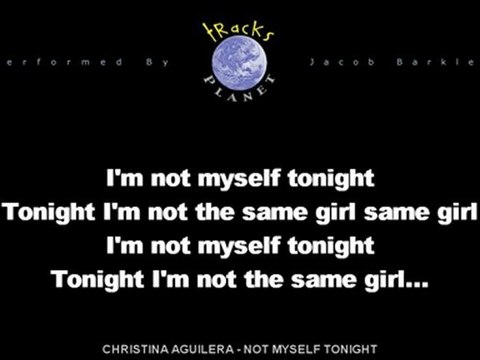 Christina Aguilera Not Myself Tonight (Instrumental Karaoke)