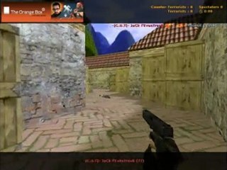 cs 1.6  JaCk l'EvenTreuR au glock AIE AIE AIE