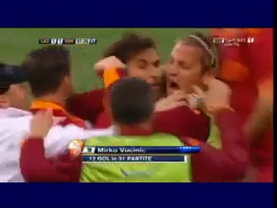 Lazio 1 - 1 AS Roma GOL rigore Vucinic