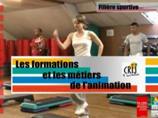Agnès, animatrice sportive en salle