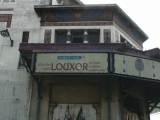 Le Louxor, visite de chantier