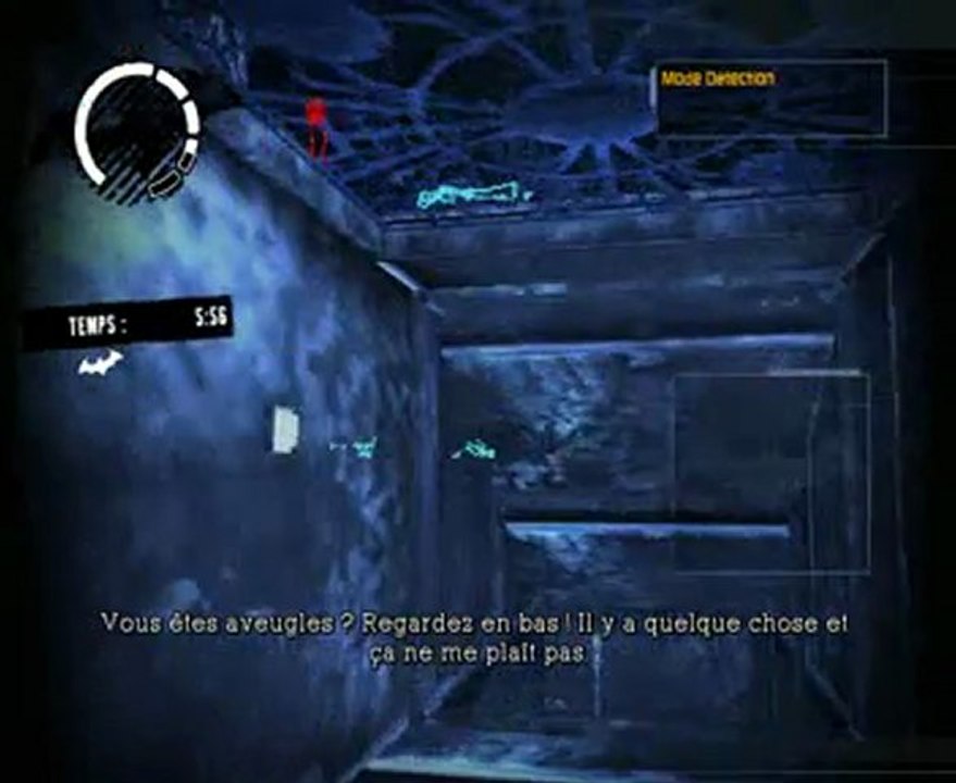 MENU BATMAN ARHAM ASYLUM ET UN DEFI PART 2