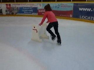 Un tour de piste sur glace
