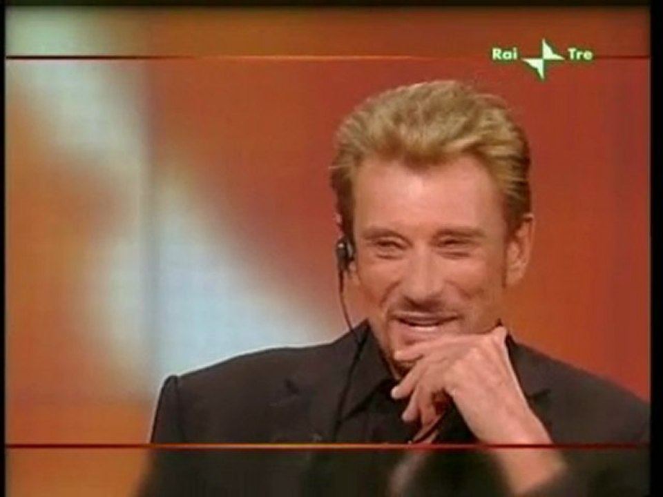 Johnny invité en Italie