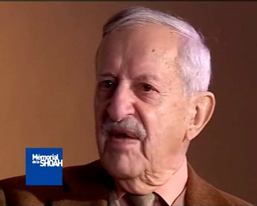 Témoignage de Charles Palant, rescapé d'Auschwitz, partie 1