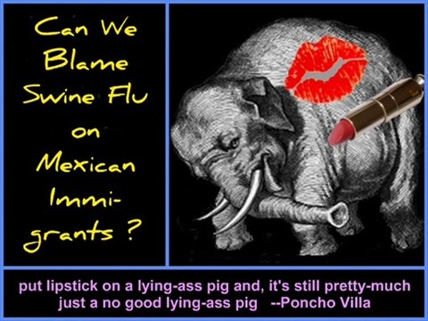 SHOULD WE BLAME SWINE FLU ON MEXICAN IMMIGRANTS? ~ RichardAberdeen.com