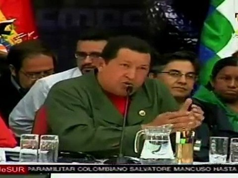 Concluye Cumbre de Cochabamba