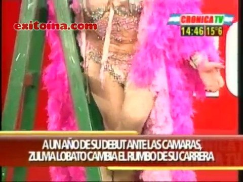 Zulma Lobato festeja un año de carrera en Cronica