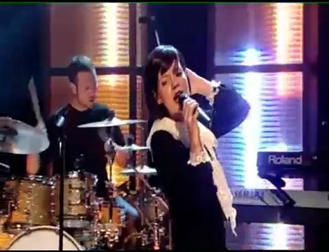 Lily Allen live on Later with Not Fair
