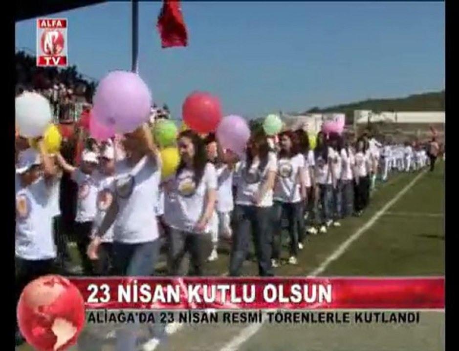 aliağa'da 23 nisan kutlamaları 3
