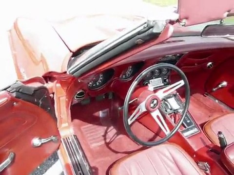 1973 Red/Red Corvette 4spd Convertible