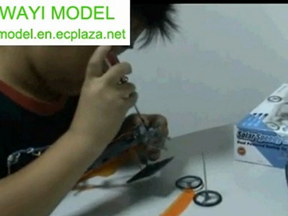 "Pioneer" Solar Powered Racing Car (battery power can be)