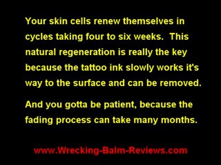 Wrecking Balm Process