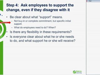 Communicating About Change