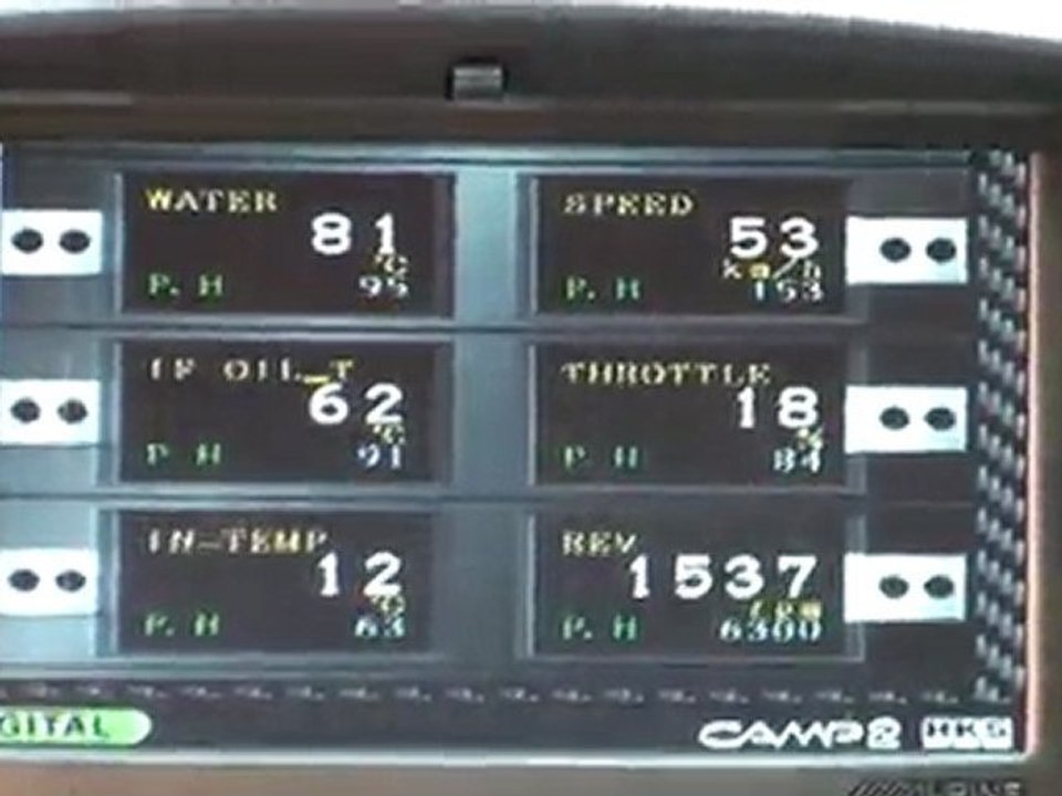 Temps de chauffe huile sur NIssan 350Z avec oil cooler  HKS