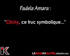 Fadela amara :"Clichy, ce truc symbolique..."