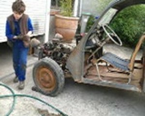 Un des premiers démarrage de mon Azu après son long sommeil!