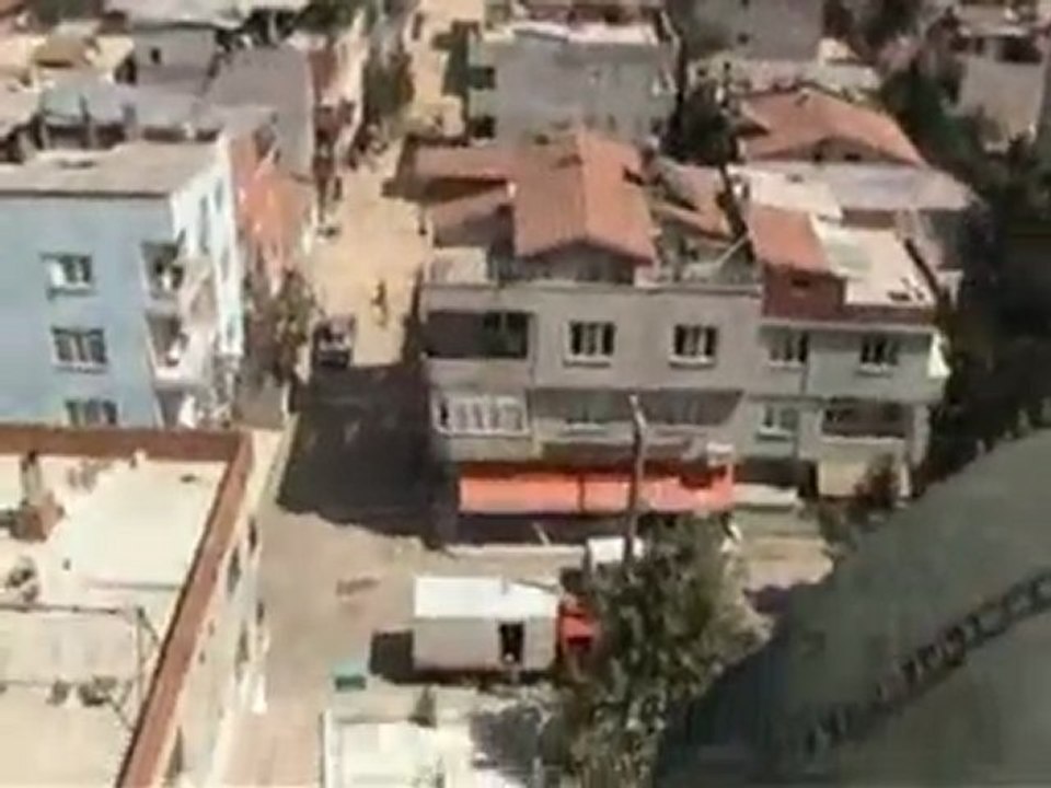 Camii minaresinden  Bursaya bir bakış