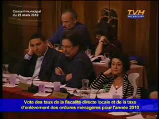 Conseil municipal du 25 mars 2010 (Alexandre Tuaillon)